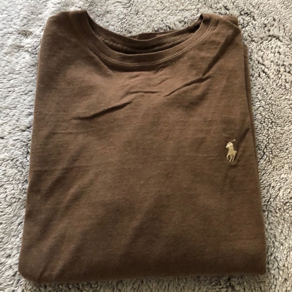 Polo Ralph Lauren Other - Polo Ralph Lauren Men’s L/S T-shirt Medium Brown